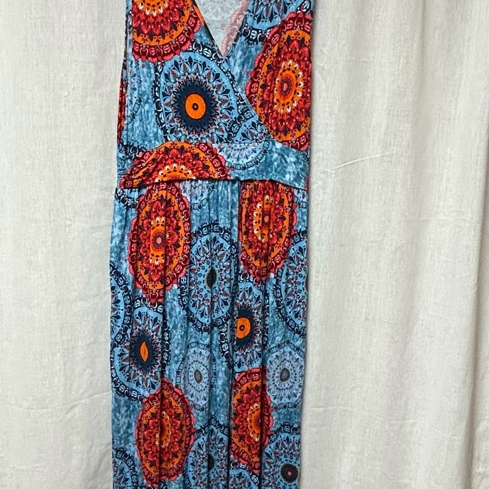 Maxi dress sleeveless NWT Cathy 3XL  soft - Picture 2 of 15